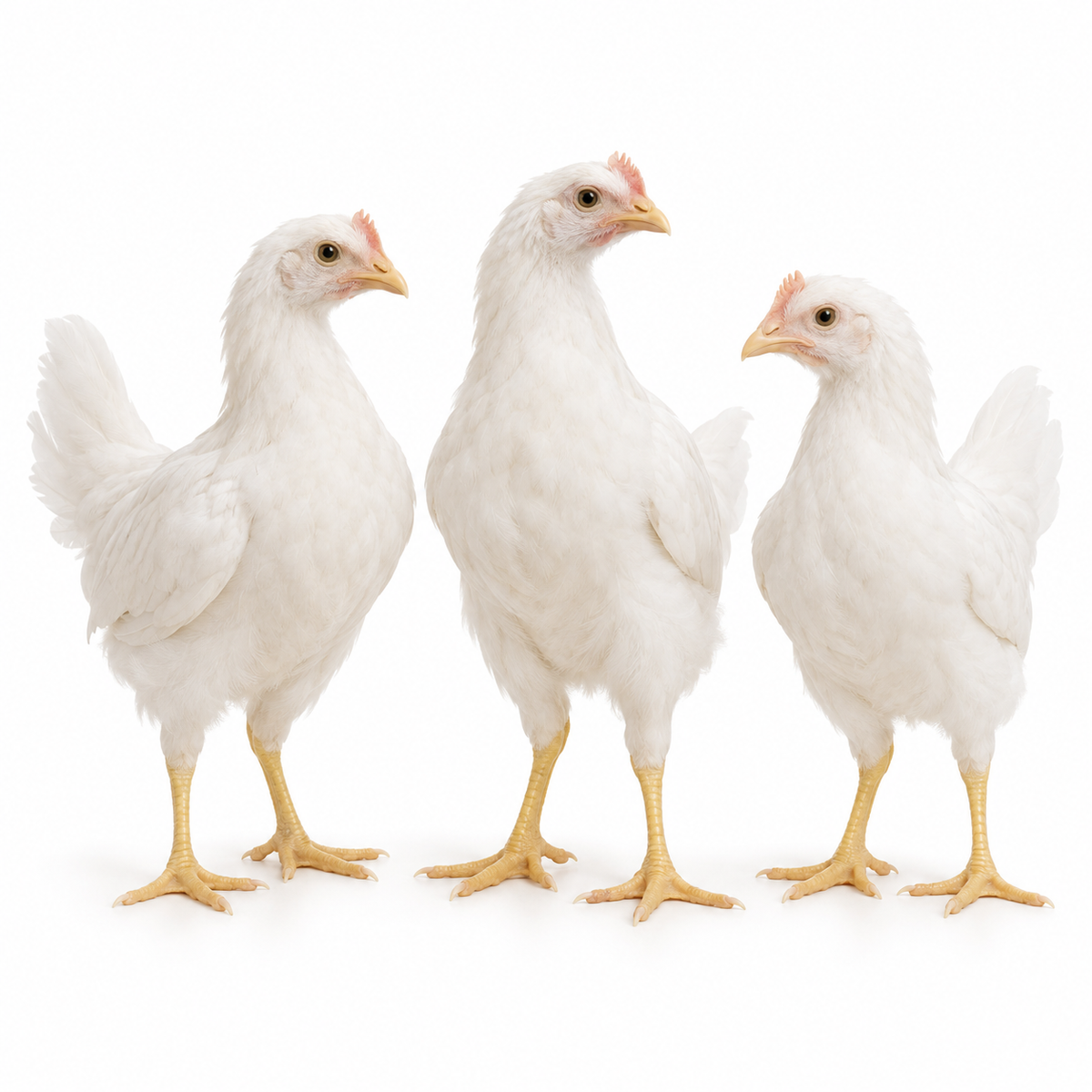 8 WEEKS OF AGE WHITE LEGHORNS