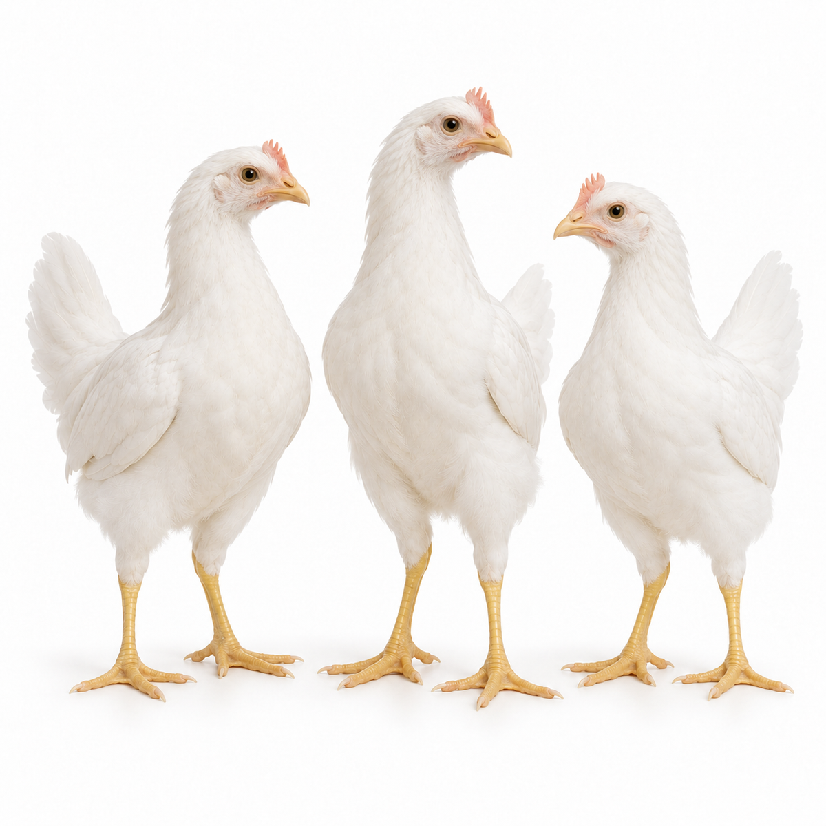 10 WEEKS OF AGE WHITE LEGHORNS