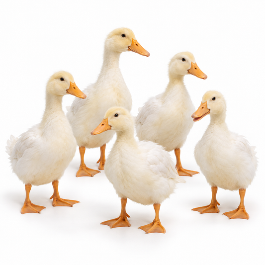 8 WEEKS OF AGE PEKIN DUCKS